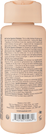 The One Signature Shampoo Kristin Ess