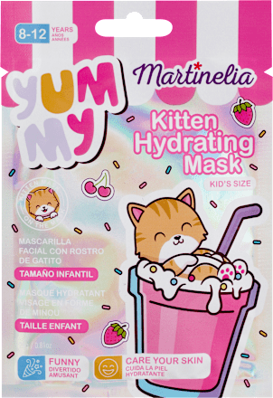 YUM MY Kitten hidratantna maska za lice, 8-12 godina Martinelia