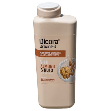 Urban Fit gel za tuširanje -  vitamin B, badem i orah Dicora