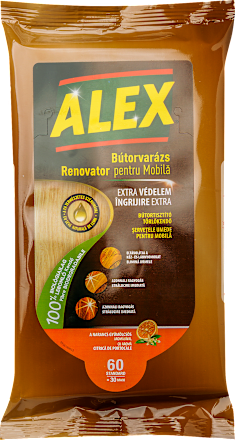 Extra ápolás bútorápoló kendő  Alex