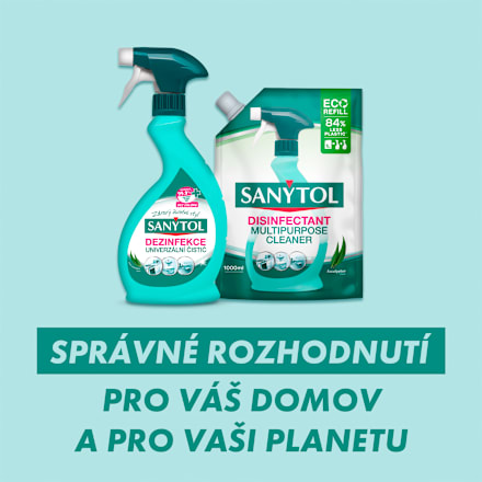 univerzalní dezinfekce náhradní náplň SANYTOL