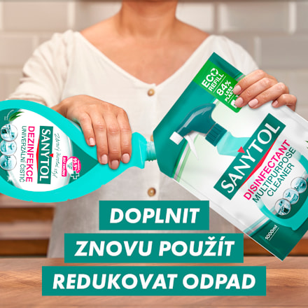 univerzalní dezinfekce náhradní náplň SANYTOL