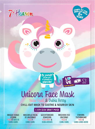 Mască de față unicorn  7th Heaven