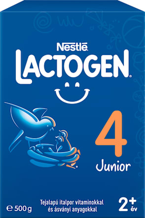 LACTOGEN 4 JUNIOR Tejalapú italpor vitaminokkal és ásványi anyagokkal 2év+ Nestlé