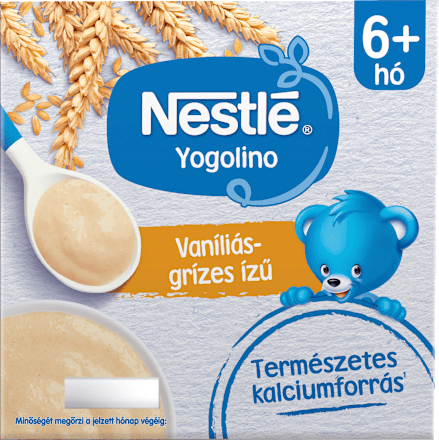 Bébi desszert Yogolino, gríz-vanília 6 hónapos kortól Nestlé