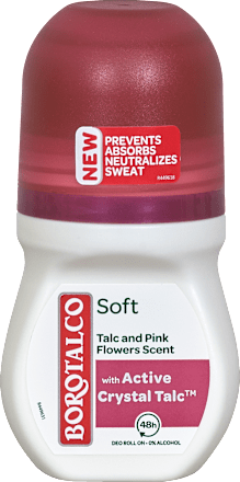 Soft deo roll-on Borotalco