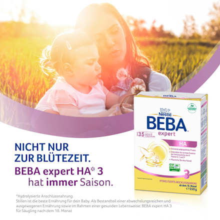 Folgemilch Expert HA3 ab dem 10. Monat Nestlé BEBA