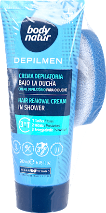 depilační krém do sprchy body natur