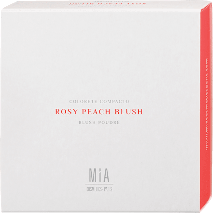 Rdečilo za lica Rosy Peach Blush MIA Cosmetics Paris
