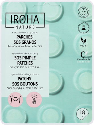 SOS obliži proti mozoljem IROHA NATURE