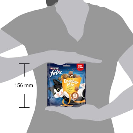 Katzenleckerli Knabber Mix Original Felix