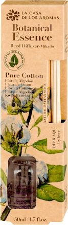 Mikado Botanical Essence osveživač prostora sa mirišljavim štapićima - Pure Cotton LA CASA DE LOS AROMAS