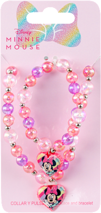 Disney MINNIE MOUSE set - ogrlica i narukvica sa priveskom Disney