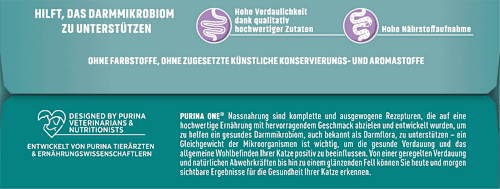 Nassfutter Katze Sensitive mit Huhn & Karotten, Multipack (8x85 g) PURINA ONE