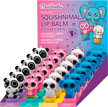Squishnimals balzam za usne, više vrsta Martinelia