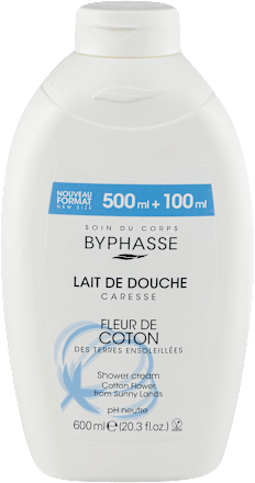 Gel za tuširanje, pamuk BYPHASSE