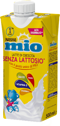 Latte di crescita senza lattosio Nestlé