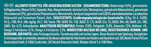 Trockenfutter Katze mit Rind & Weizen, Sterilcat, Adult PURINA ONE