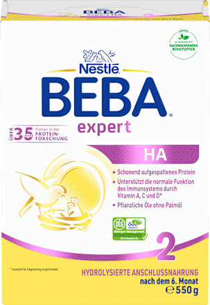 Folgemilch Expert HA 2 nach dem 6. Monat Nestlé BEBA