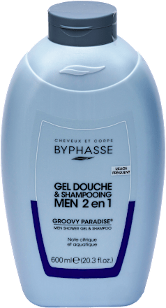 Men 2u1 gel za tuširanje Groovy Paradise BYPHASSE