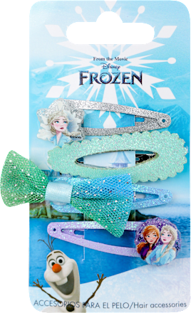 Disney FROZEN set - 4 šnalice za kosu Disney