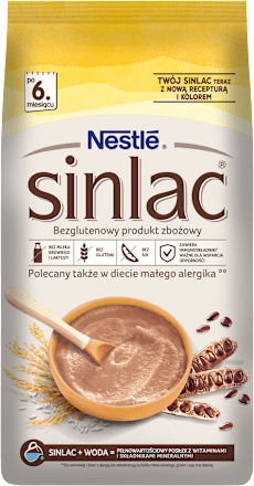 Produkt zbożowy bezglutenowy dla niemowląt, po 6. miesiącu Nestlé