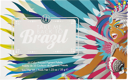 Lidschattenpalette Take me back to Brazil bh cosmetics