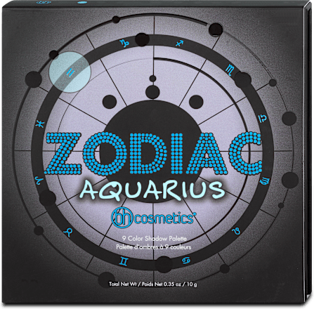 Mini Lidschattenpalette Zodiac Aquarius bh cosmetics