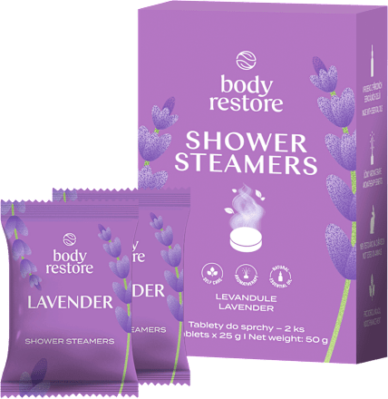 tablety do sprchy Levandule 2x50 g body restore