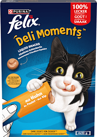Katzenleckerlies Deli Moments Huhn Felix