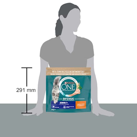 Trockenfutter Katze mit Huhn, Senior                      PURINA ONE