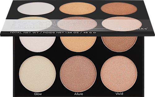 Spotlight Highlight 6 Color Palette bh cosmetics