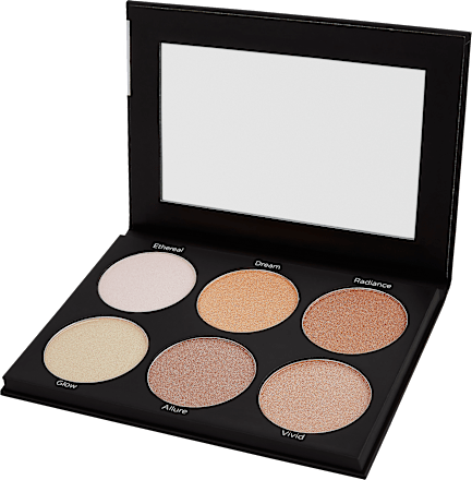 Spotlight Highlight 6 Color Palette bh cosmetics