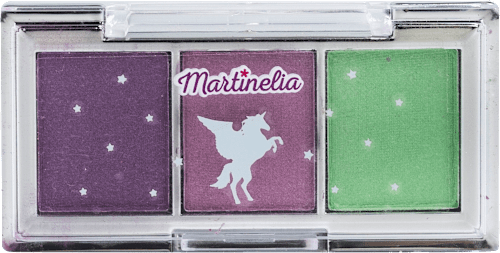 Dečija paleta senki za oči - tamno i svetlo ljubičasta, zelena Martinelia