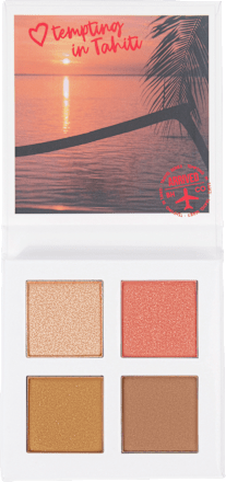 Contouringpalette Face Quad Tempting in Tahiti Mini bh cosmetics