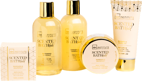 Подаръчен комплект Scented Bath Gold IDC INSTITUTE