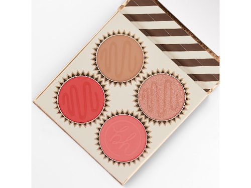 Палитра руж за лице Truffle Chocolate Cherry, 4 цвята bh cosmetics