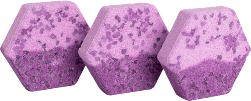 Комплект бомбички за вана Violet (3x35g) IDC INSTITUTE