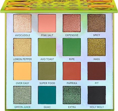Paleta senčil Weekend Vibes AVOCADO TOAST bh cosmetics