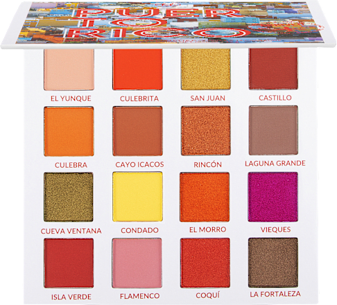 Paleta senčil za veke Party in Puerto Rico bh cosmetics
