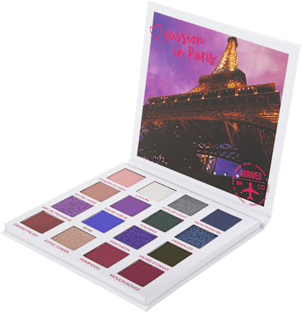 Paleta senčil za veke Passion in Paris bh cosmetics
