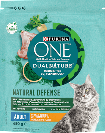 Dual Nature Spirulina Katzenfutter PURINA ONE