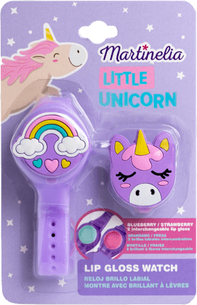 Hodinky s leskom na pery Little Unicorn Martinelia