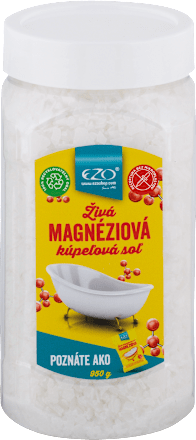 Magnéziová soľ do kúpeľa Ezo