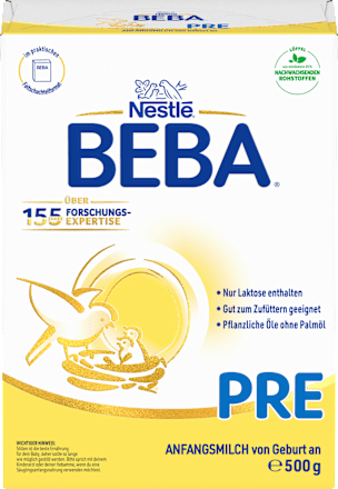Anfangsmilch Pre von Geburt an Nestlé BEBA