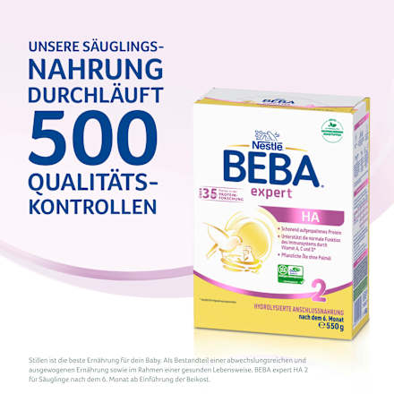 Folgemilch Expert HA 2 nach dem 6. Monat Nestlé BEBA