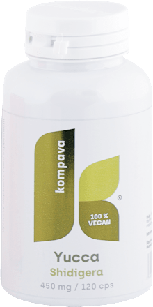 Kapsuly Yucca Shidigera 450 mg Kompava