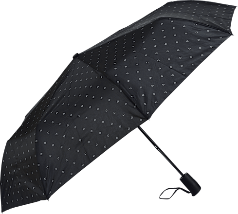 Pánsky automatický skladací dáždnik - čierny REJNI