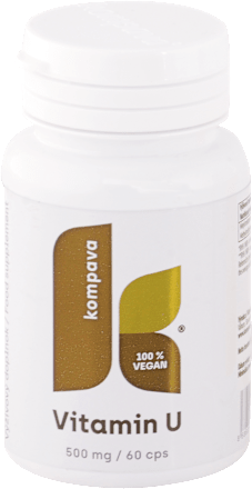 Kapsuly Vitamin U 500 mg Kompava