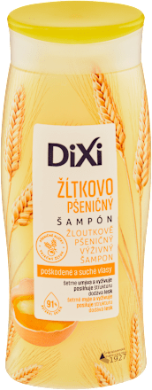 Žĺtkovo-pšeničný výživný šampón na suché vlasy DiXi